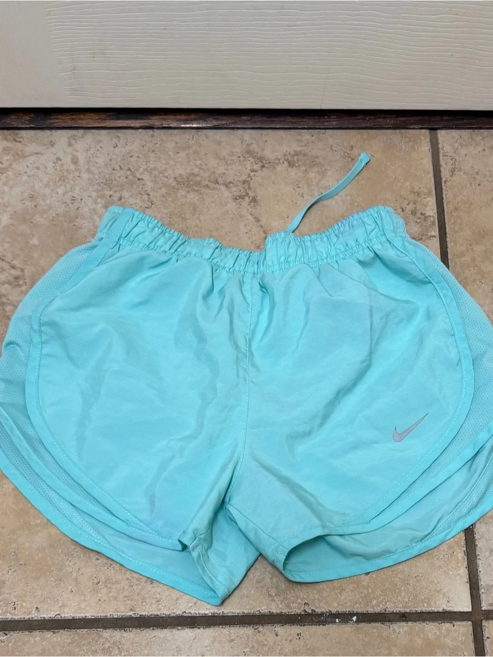 Nike Tempo Women’s Running Shorts  Green/ Light Aqua- XS